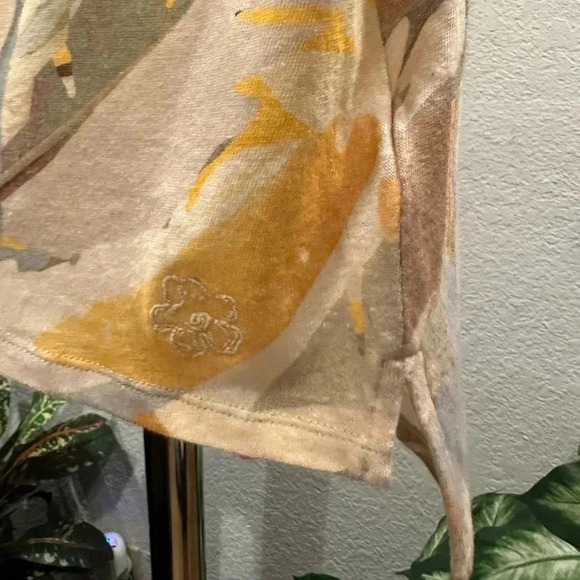 Ted Baker Pera Linen-Blend T-Shirt Women's size 5 - Picture 9 of 13